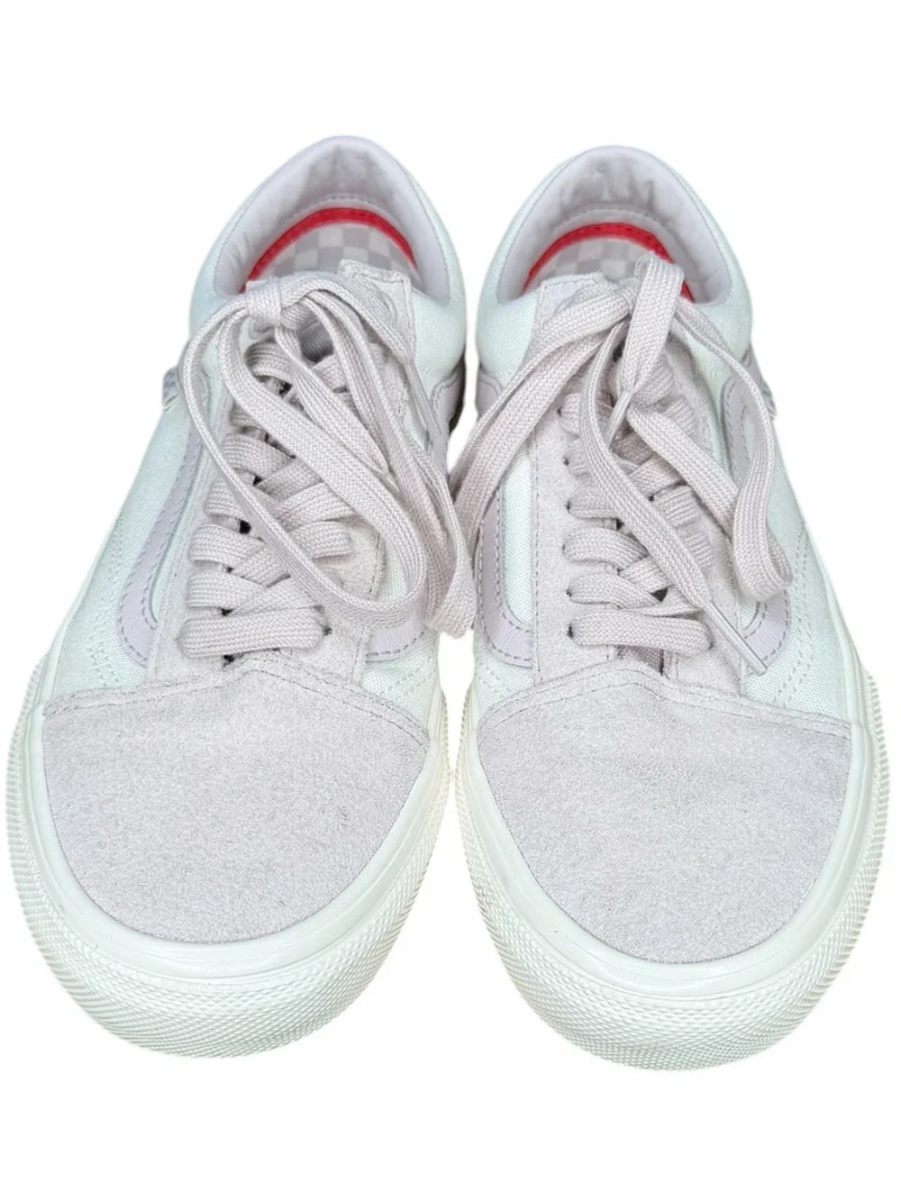 Vans Skate Old Skool Pro Lilac White Suede Canvas Sneakers Men’s 8 Women’s 9.5